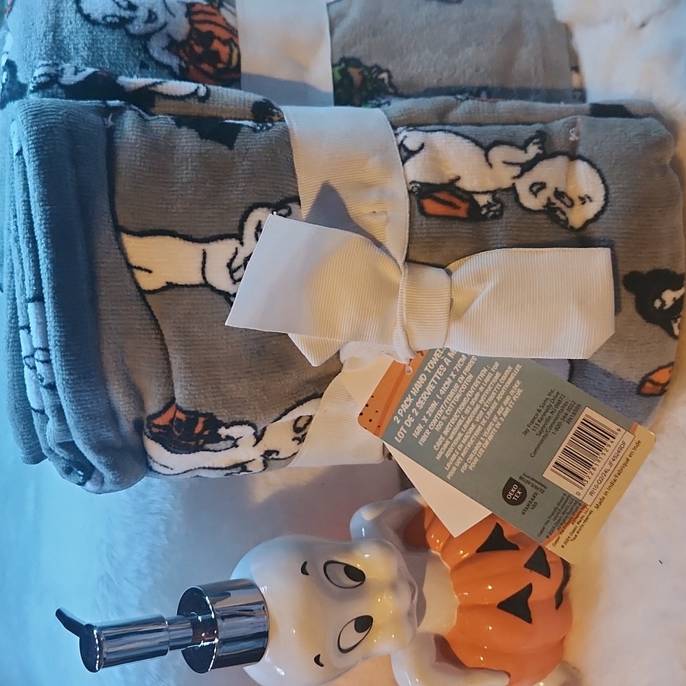 Casper The Friendly Ghost, Halloween 90's Character Spooky Friendly Bathroom Set